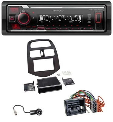 Kenwood MP3 Bluetooth USB DAB Autoradio für Chevrolet Spark (ab 2013) - Bild 1 von 4