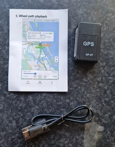 Mini rastreador GPS GF-07 en tiempo real coche vehículo rastreador GSM/GPRS dispositivo de rastreo - Imagen 1 de 8