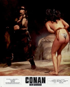 Conan der Barbar ORIGINAL Aushangfoto Arnold Schwarzenegger / James Earl Jones - Imagen 1 de 1