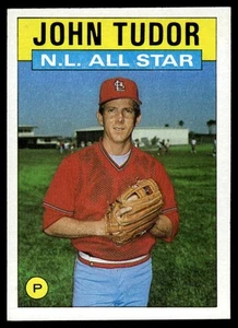1986 Topps #710 John Tudor - Picture 1 of 2