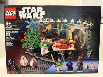 Lego Star Wars Millenium Falcon Holiday Diorama 40658 Christmas - BRAND NEW - Image 1 of 2
