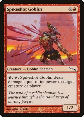 (4x) SPIKESHOT GOBLIN - Mirrodin – MTG Magic the Gathering Card - Common - Image 1 of 4