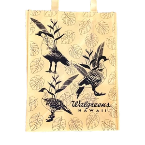 Nene Hawaiian Goose Walgreens Hawaii Tan Tote Bag - Picture 1 of 1