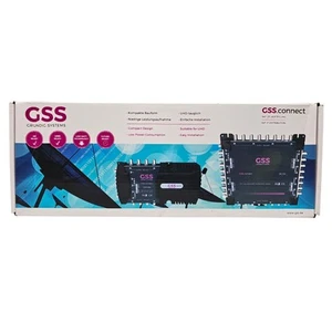 Interruptor múltiple GSS SDC 508 cascada Multiswitch 5 entradas 8 salidas nuevo - Imagen 1 de 4