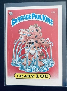 Garbage Pail Kids OS1 GPK 1st Series Leaky Lou Matte Card 23b - Picture 1 of 2