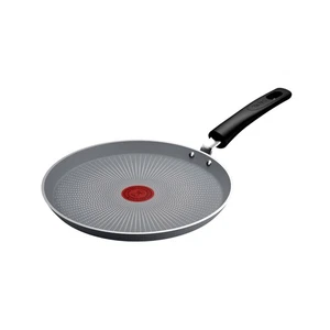 Tefal Halo 25cm Crepe Pancake Pan Induction Titanium Non Stick Grey New - Picture 1 of 6
