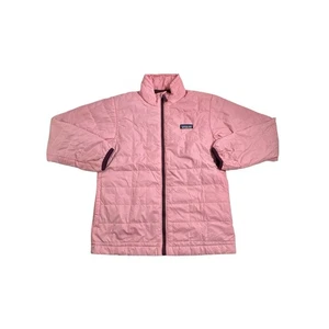 Patagonia Kids Nano Puff Brick Steppjacke Mädchen Gr. 10 rosa Outdoor Wandern - Bild 1 von 7