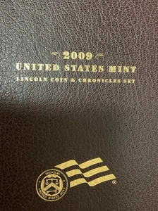 2009 US Mint Lincoln Coin & Chronicles Set Proof Silver Dollar In OGP & w/ COA - Picture 1 of 2