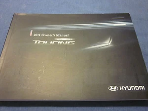 2011 HYUNDAI ELANTRA TOURING OWNERS MANUAL OWNER'S - Imagen 1 de 1