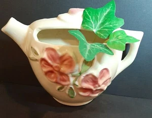 VTG Mid-C Grannycore Ceramic Tea Pot WALL POCKET Planter, Diamond Pottery Corp - Picture 1 of 8