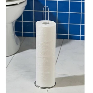 2 WC Rollenhalter für 5 Rollen, Rollenhalter/Rollenständer/Toilettenpapierhalter - Bild 1 von 1