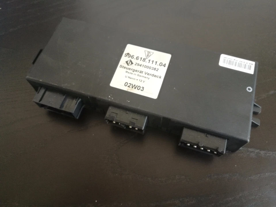 Porsche 911 996 Turbo Cabriolet Centralina Capote 99661811104 ECU ORIGINALE OEM - Immagine 1 di 1