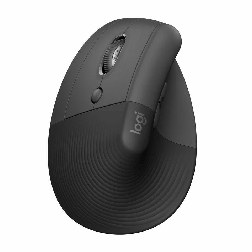 Logitech Lift Wireless Vertical Mouse - Graphite (Left-Handed) - Image 1 of 1