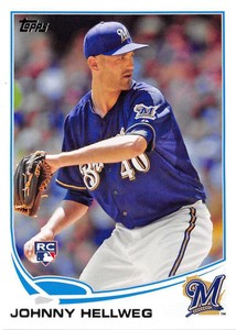 2013 Topps Update #US19 Johnny Hellweg Brewers NM-MT (RC - Rookie Card) 