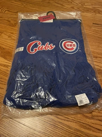 Chicago Cubs MLB  81" x 27" FOCO Blue Oversized Fringed  Blanket Scarf Cover