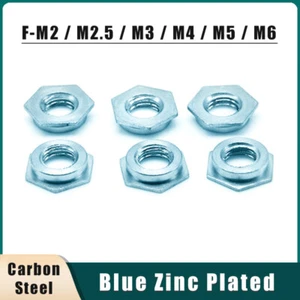 Flush Nut Thread Insert Nuts Galvanized Press Riveting Part M2 M2.5 M3 M4 M5 M6 - Picture 1 of 19