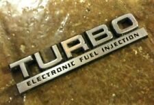 ++ 1983-1988 Dodge 600 Turbo Electronic Fuel Injection Emblem Needs Tape On Rear