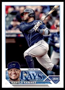 2023 Topps Harold Ram�rez Baseballl Cards #387