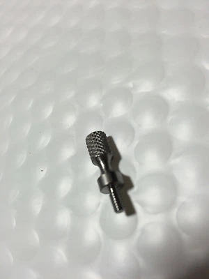 ODOMETER RESET KNOB FOR HARLEY FAT BOB SPEEDOMETER STAINLESS STEEL 4-40 threads - Image 1 of 2