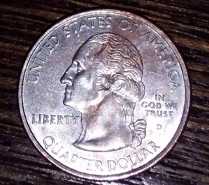 2003 D Helen Keller Washington Quarter Nice Bengal Missing Clad Error - Picture 1 of 5