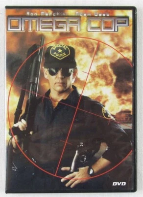 Omega Cop, Slim Case DVD, Ron Marchini, Adam West, Excellent Condition! - Image 1 of 2