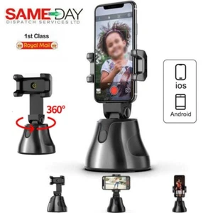 Auto Tracking Smart Shooting Phone Holder 360 Rotation Auto Face Tracking Holder - Picture 1 of 11