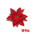 Colorful Christmas Flower Artificial Dlower Wreath Decoration For Tree