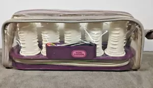 Vidal Sassoon JetSetter 5 Hot Rollers Curler Hairsetter W/Clips & Bag VS-305 - Picture 1 of 4