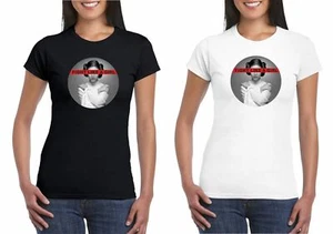 Fight Like A Girl Princess Leia Feminist T-shirt Star Wars Feminism White/Black - Picture 1 of 2