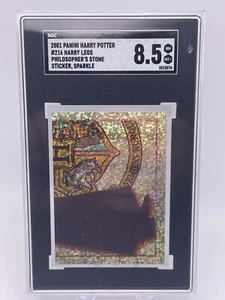 2001 Panini Philosophers Stone Stickers #216 Harry Potter RC Rookie PSA 8.5 - Picture 1 of 2