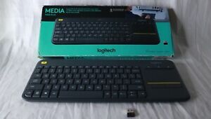 Logitech K400 Plus keyboard RF Wireless - Black