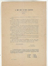 LL484-PISA 1882-RISPETTO DELLE VOLONTA' TESTAMENTARIE DI GARIBALDI