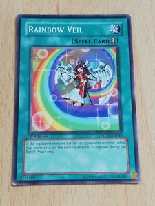 Yugioh card - Rainbow Veil - PTDN-EN045 1ST EDITION - Picture 1 of 1