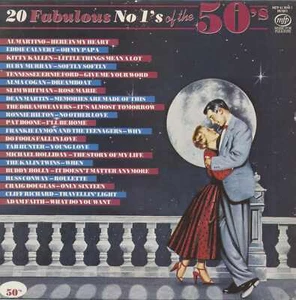 Various - 20 Fabulous No 1's Of The 50's (LP) - Vinyl Rock & Roll - Picture 1 of 2