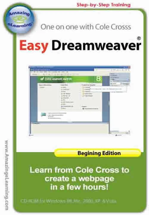 Learn Dreamweaver -build a website in less than an hour - Image 1 of 1