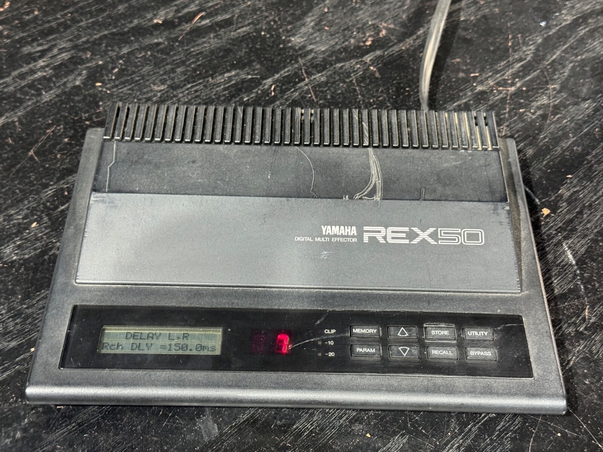 【美品】YAMAHA REX50 DIGITAL MULTI EFFECTOR Yamaha REX50 Digital Multi Effector | eBay