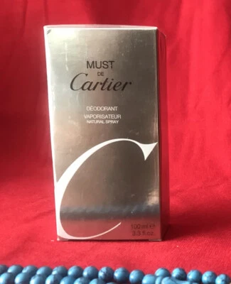 DESODORANTE EN SPRAY MUST DE CARTIER 100 ML NUEVO SELLADO Descontinuado Raro Foto 1 de 3