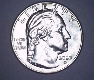 2023 P Mint Jovita Idar Quarter Dollar Error Coin 'In Cod We Trust' - Picture 1 of 5