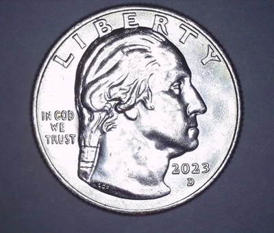 2023 P Mint Jovita Idar Quarter Dollar Error Coin 'In Cod We Trust' - Image 1 of 4