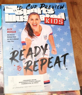 SI Sports Illustrated for Kids NATHAN CHEN RC June 2019 UNCUT SHEET - Imagem 1 de 4