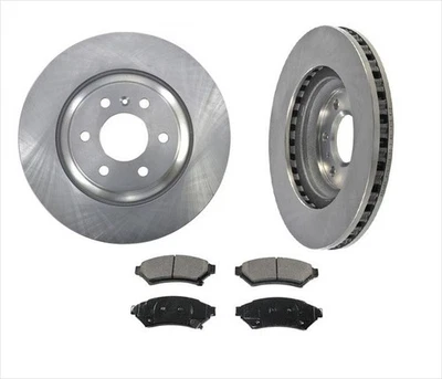 适用于 11-12 VPG MV-1 4.6L 前盘式制动转子和陶瓷垫 — 第 1/4 张图片