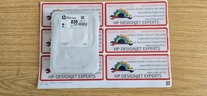 4UV95A New HP 836 Black Cyan P/Head Inc VAT 6 Month Wrnty Free Next  Day Delvry - Picture 1 of 1