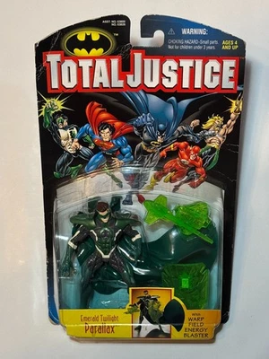 FIGURA DE ACCIÓN PARALLAX EMERALD TWILIGHT JUSTICIA TOTAL DC COMICS KENNER 1997 NUEVO Foto 1 de 3