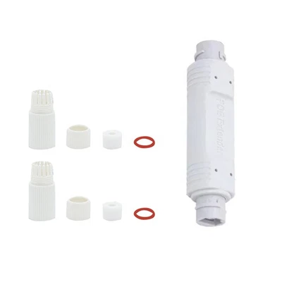 1PC Ip66 Waterproof POE Repeater 100mbps RJ45 Support IEEE802.3af/at DC44-57V - Image 1 of 4