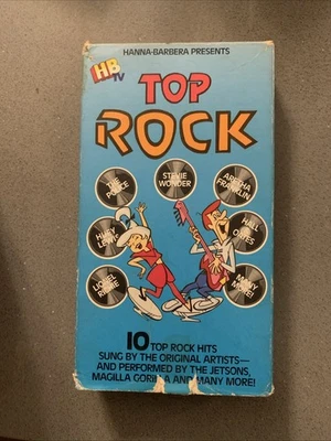Top Rock (VHS, 1986) "Hanna-Barbera Presents" Jetsons Police - Image 1 of 4