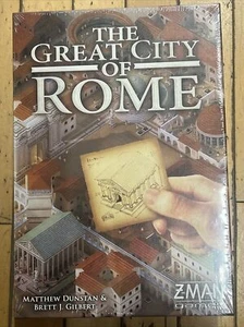 The Great City of Rome Board Game - Z-Man Board Games 2 - 4 Players New Sealed - Picture 1 of 3