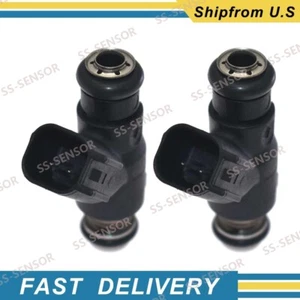 2X Fuel Injectors 2770906A For Harley Davidson Blackline Dyna Road King Fatboy - Picture 1 of 6