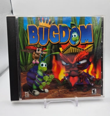 VINTAGE PC Game CD-ROM "Bugdom" WINDOWS 98 ORIGINAL CASE/GAME & INSERT (Tested) - Image 1 of 4