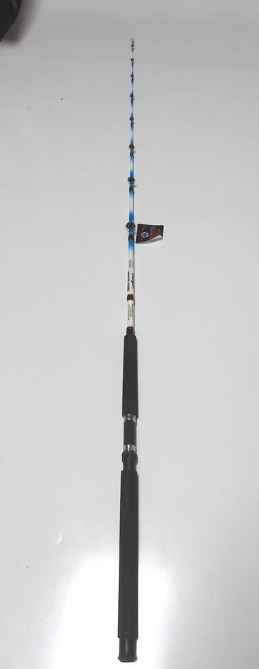 Caña de fundición clásica Nite Stick Catfish 7' 1 pieza punta brillante roja Foto 1 de 4