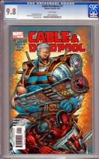 Cable / Deadpool 1 CGC 9.8 NM/MT with White Pages (2004 Series) (X-Men, X-Force)